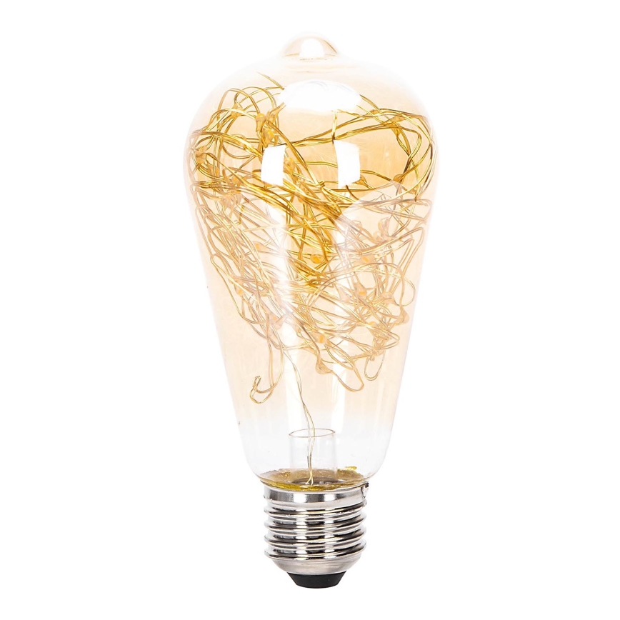 LED Žarnica FILAMENT ST64 E27/1,2W/230V 2500K - Aigostar