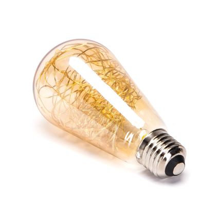 LED Žarnica FILAMENT ST64 E27/1,2W/230V 2500K - Aigostar