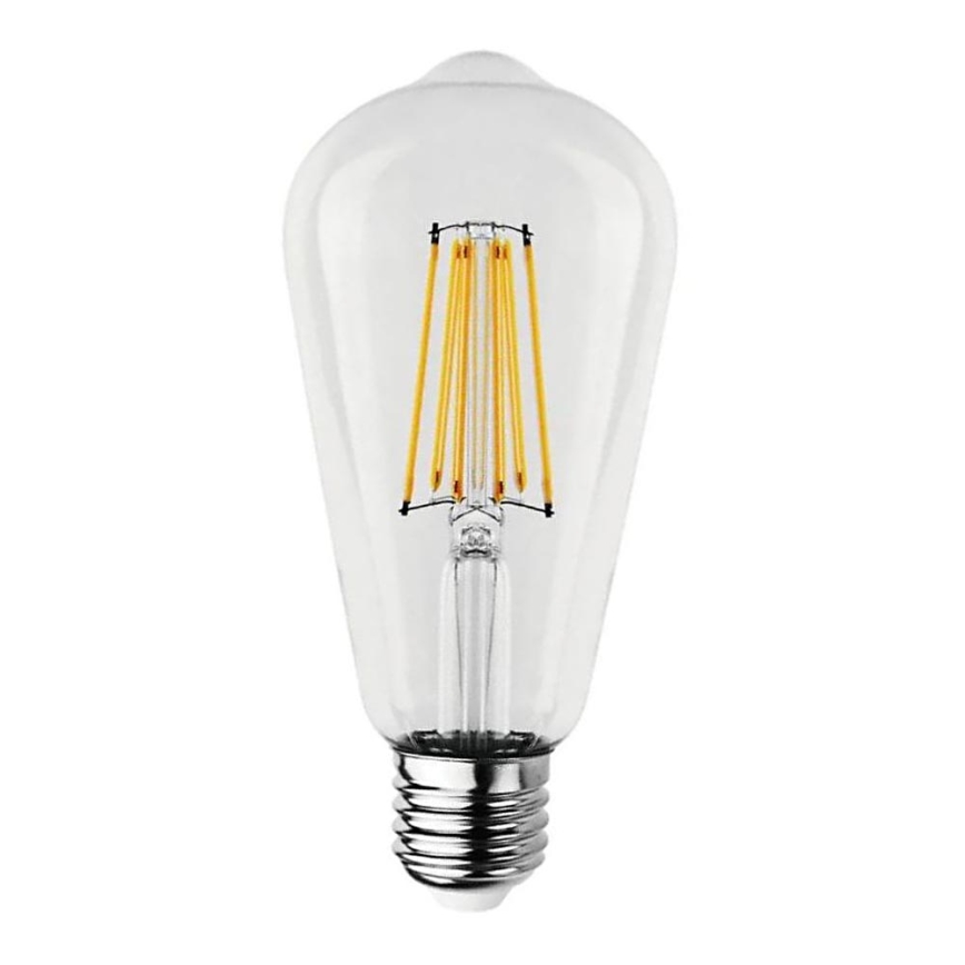 LED Žarnica FILAMENT ST64 E27/12W/230V 3000K