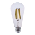LED Žarnica FILAMENT ST64 E27/4W/230V 3000K