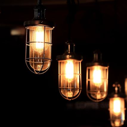 LED Žarnica FILAMENT ST64 E27/4W/230V 3000K
