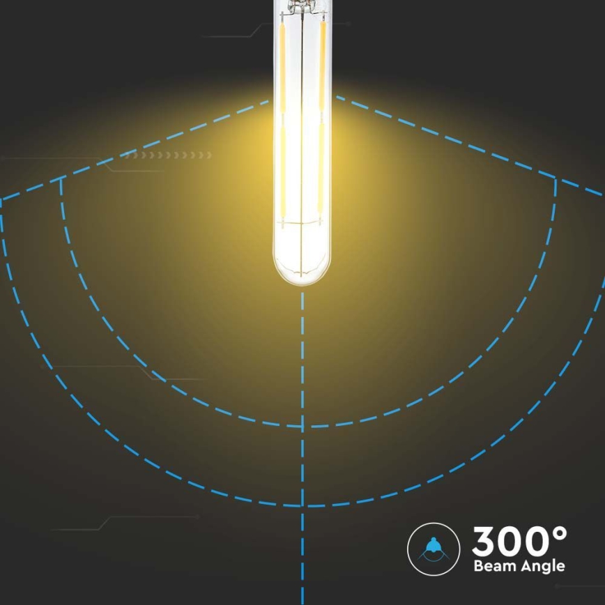LED Žarnica FILAMENT T20 E14/4W/230V 3000K