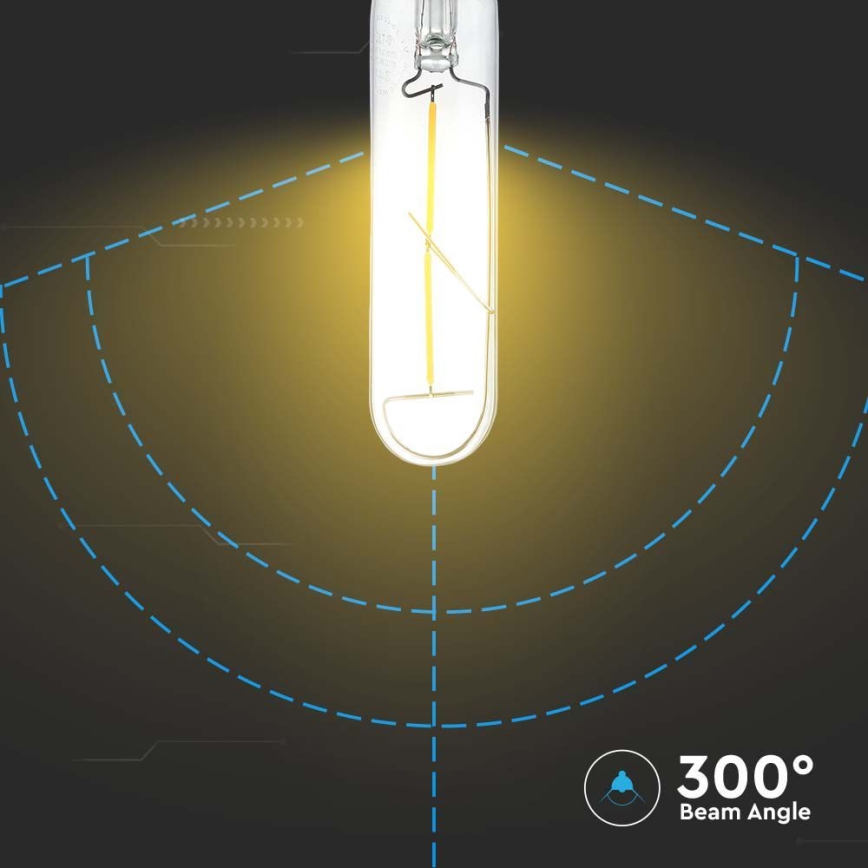 LED Žarnica FILAMENT T30 E27/2W/230V 3000K