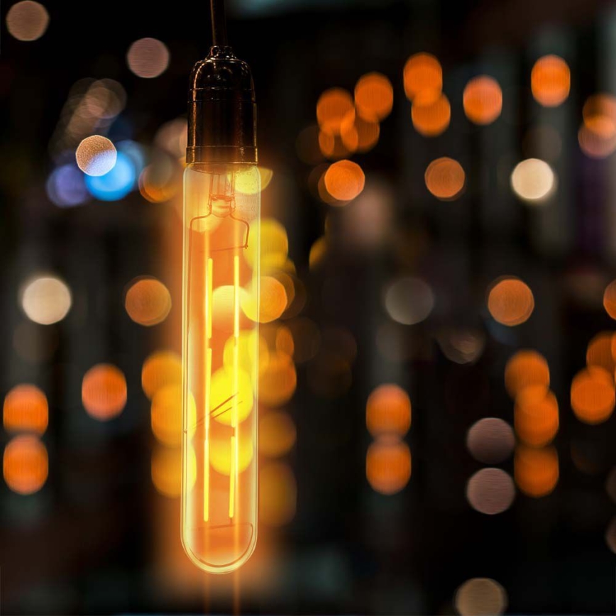 LED Žarnica FILAMENT T30 E27/6W/230V 2200K
