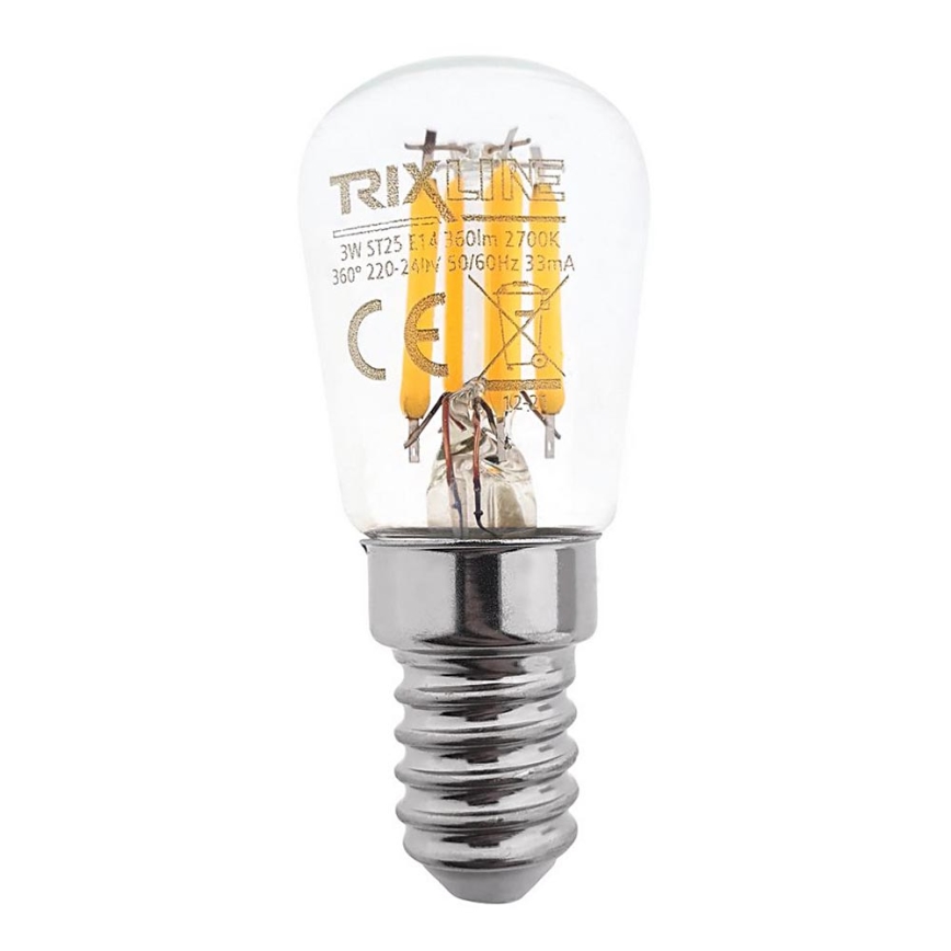 LED Žarnica FILAMENT VINTAGE ST25 E14/3W/230V 2700K