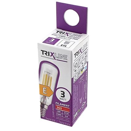 LED Žarnica FILAMENT VINTAGE ST25 E14/3W/230V 2700K