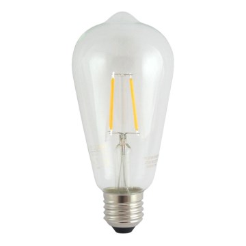 LED Žarnica FILAMENT VINTAGE ST64 E27/4W/230V 2700K