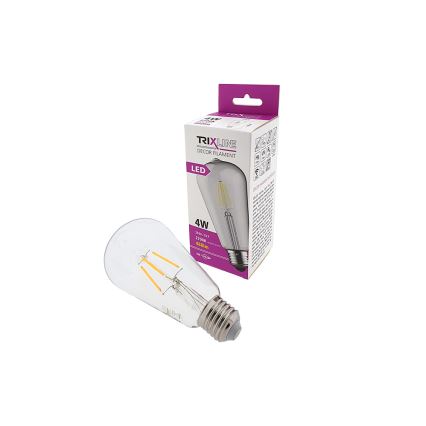 LED Žarnica FILAMENT VINTAGE ST64 E27/4W/230V 2700K