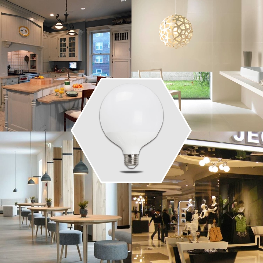 LED žarnica G120 E27/20W/230V 6500K - Aigostar