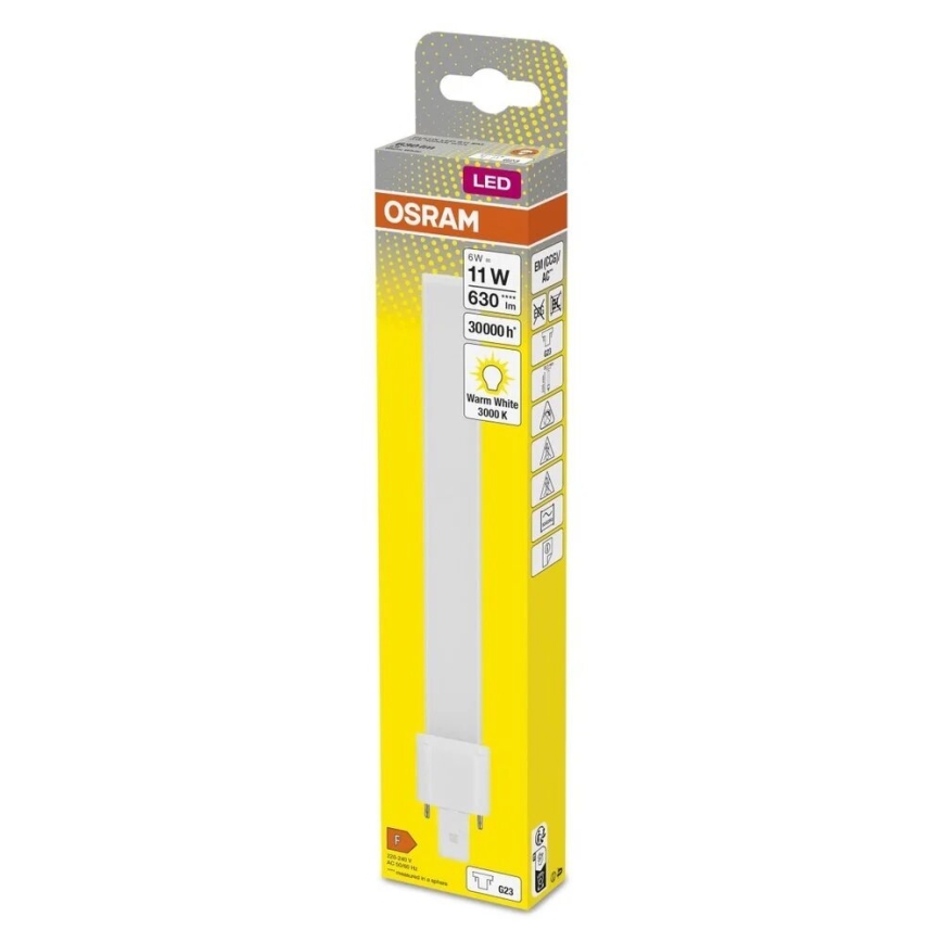 LED Žarnica G23/6W/230V 3000K - Osram