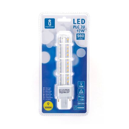 LED žarnica G24D-3/12W/230V 3000K - Aigostar