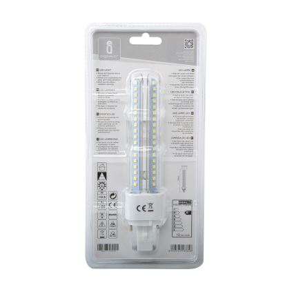 LED Žarnica G24D-3/12W/230V 6500K - Aigostar