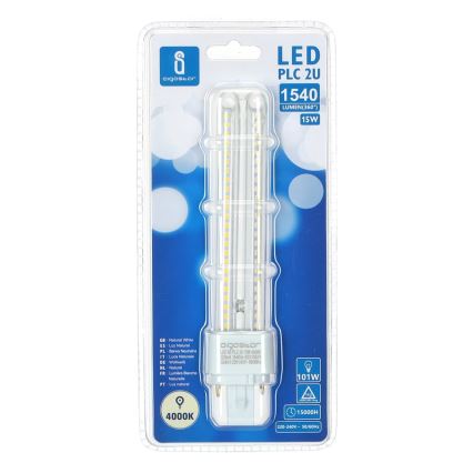 LED Žarnica G24D-3/15W/230V 4000K - Aigostar