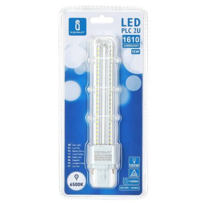 LED Žarnica G24D-3/15W/230V 6500K - Aigostar