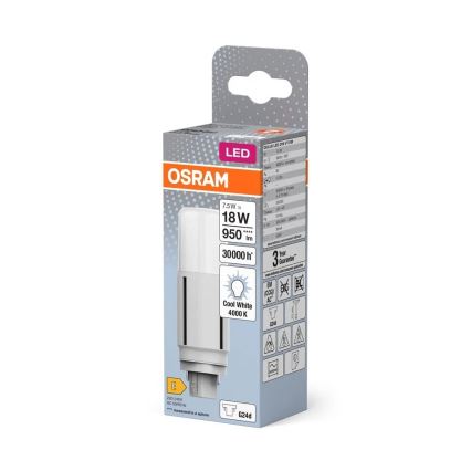 LED Žarnica G24d/7,5W/230V 4000K - Osram