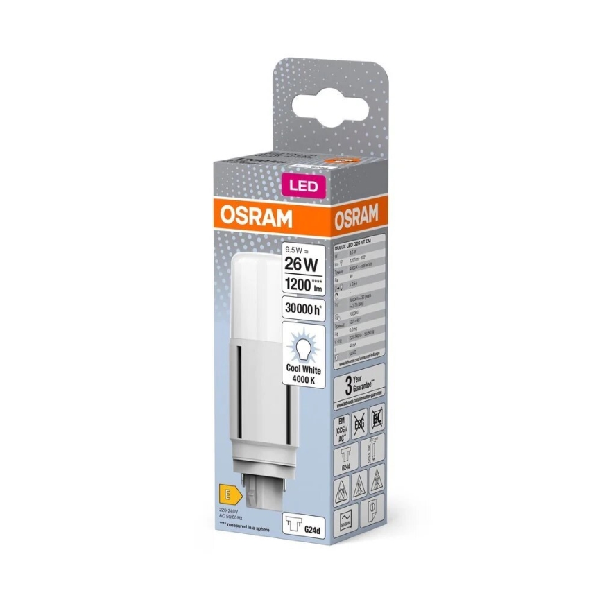 LED Žarnica G24d/9,5W/230V 4000K - Osram