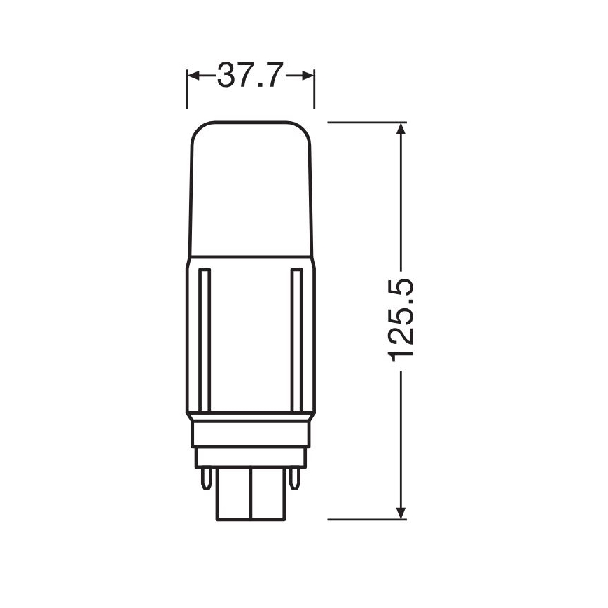 LED Žarnica G24d/9,5W/230V 4000K - Osram
