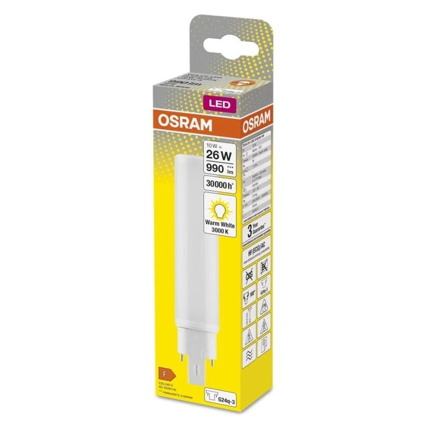 LED Žarnica G24q-3/10W/230V 3000K - Osram