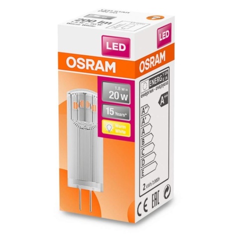 LED Žarnica G4/1,8W/12V 2700K - Osram