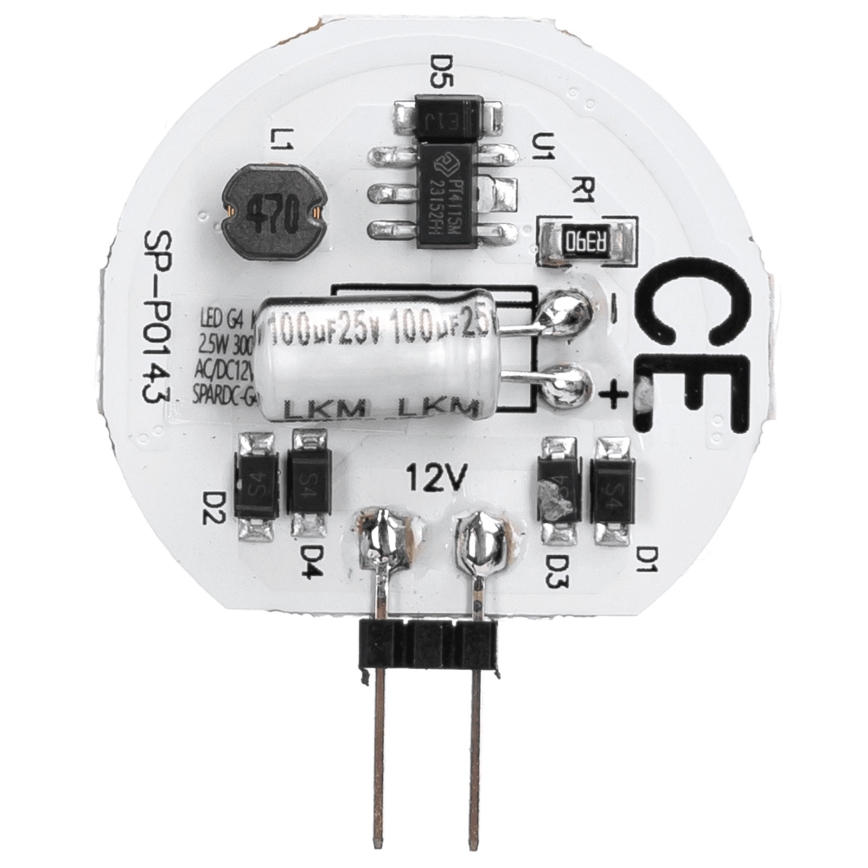 LED žarnica G4/2,5W/12V 3000K - Aigostar