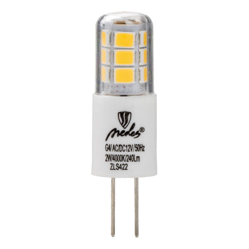 LED Žarnica G4/2W/12V 4000K