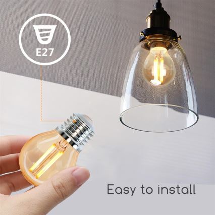 LED žarnica G45 E27/4W/230V 2200K - Aigostar