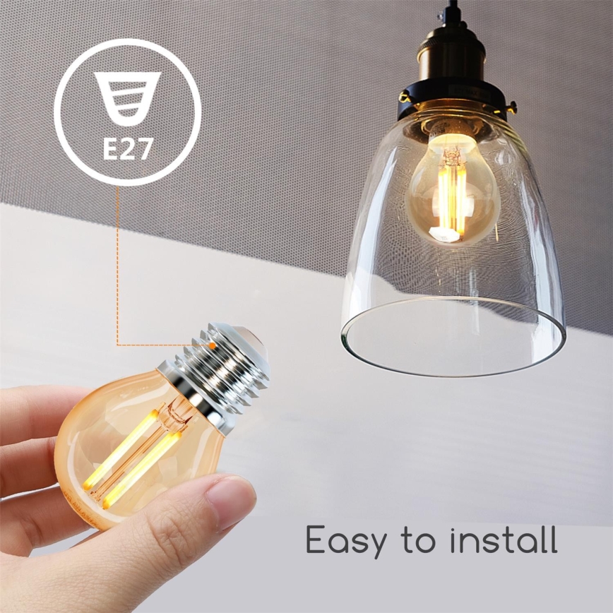 LED žarnica G45 E27/4W/230V 2200K - Aigostar