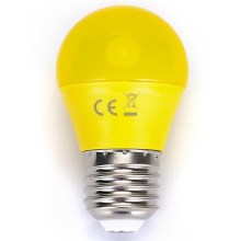 LED Žarnica G45 E27/4W/230V rumena - Aigostar
