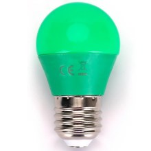 LED Žarnica G45 E27/4W/230V zelena - Aigostar