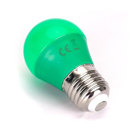 LED Žarnica G45 E27/4W/230V zelena - Aigostar