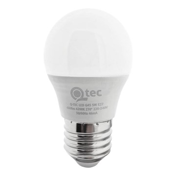 LED Žarnica G45 E27/5W/230V 4200K