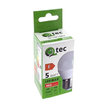 LED Žarnica G45 E27/5W/230V 4200K