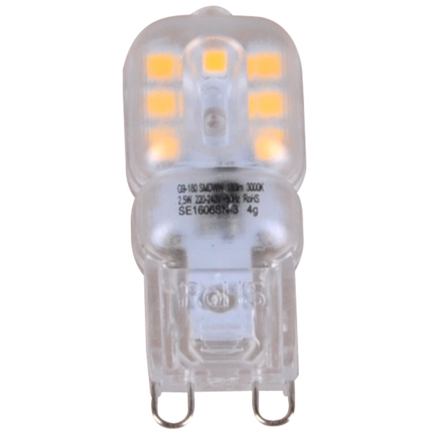 LED Žarnica G9/2,5W/230V 3000K