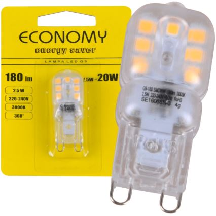 LED Žarnica G9/2,5W/230V 3000K