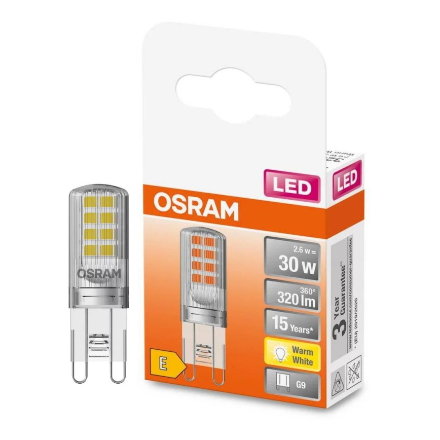 LED Žarnica G9/2,6W/230V 2700K - Osram