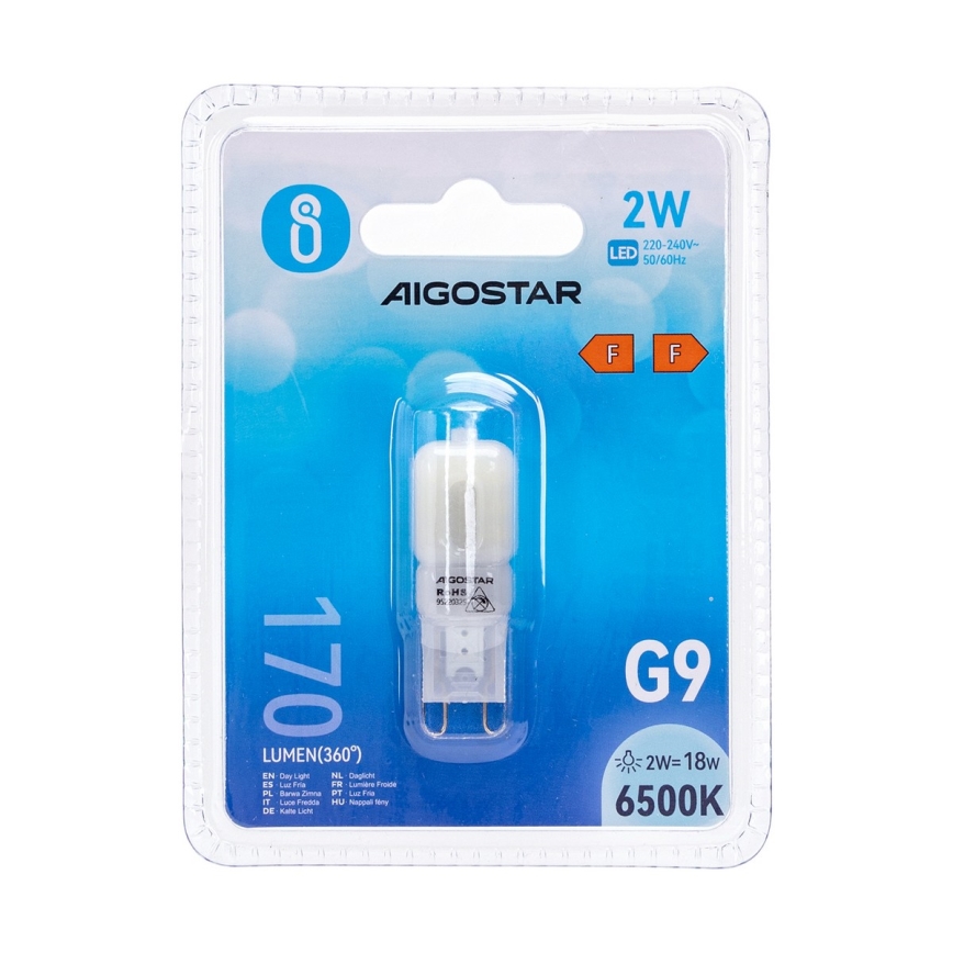 LED Žarnica G9/2W/230V 6500K - Aigostar