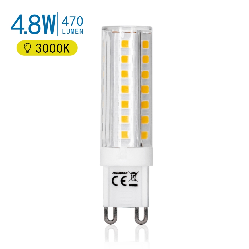 LED Žarnica G9/4,8W/230V 3000K - Aigostar