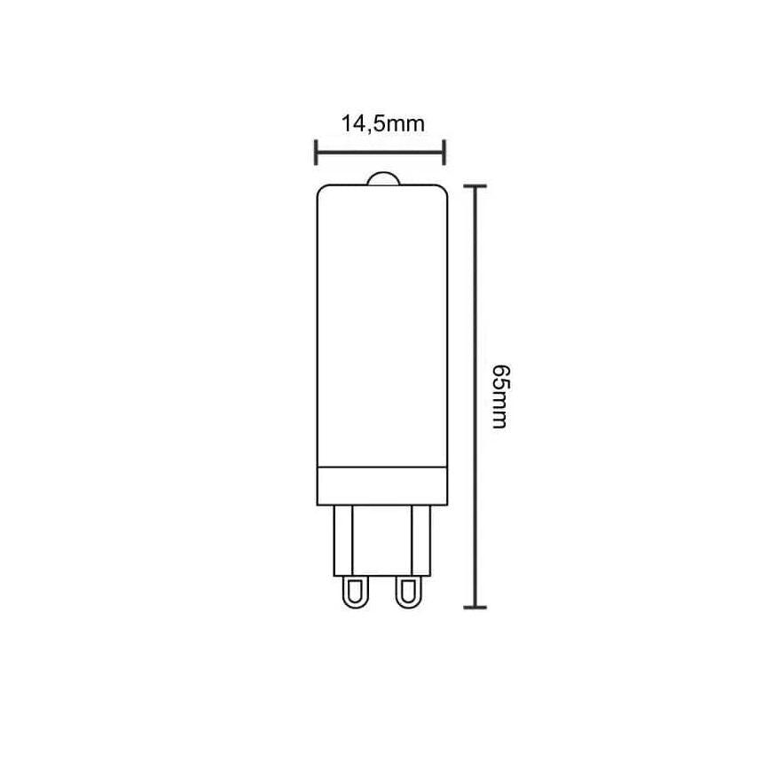 LED Žarnica G9/4W/230V 2800K