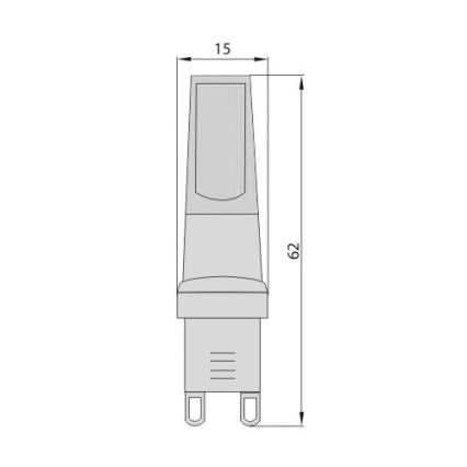 LED žarnica G9/4W/230V 3000K