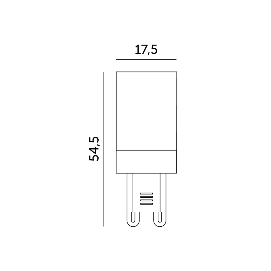 LED Žarnica G9/4W/230V 3000K