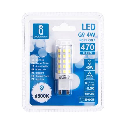 LED Žarnica G9/4W/230V 6500K - Aigostar