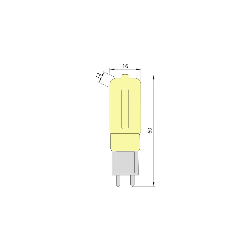 LED žarnica G9/5W/230V 3000K