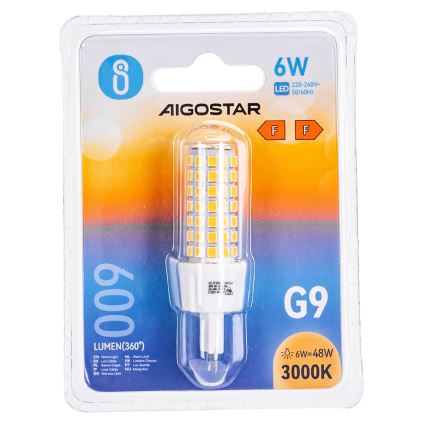 LED Žarnica G9/6W/230V 3000K - Aigostar