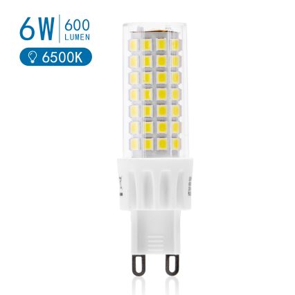 LED Žarnica G9/6W/230V 6500K - Aigostar