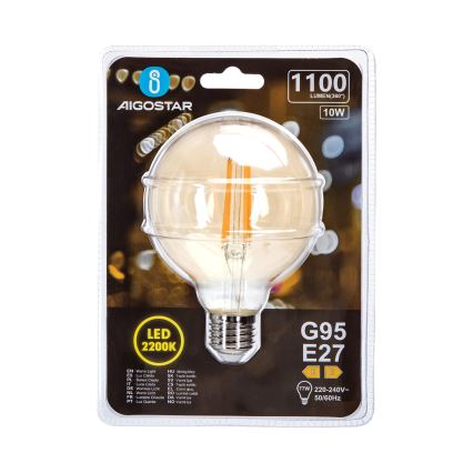 LED Žarnica G95 E27/10W/230V 2200K - Aigostar