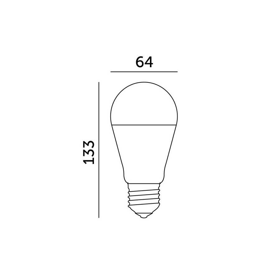 LED žarnica GS E27/17W/230V 3000K