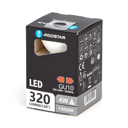 LED Žarnica GU10/4W/230V 6500K - Aigostar