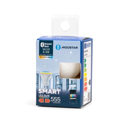 LED Zatemnitvena žarnica GU10/6,5W/230V 2700-6500K - Aigostar