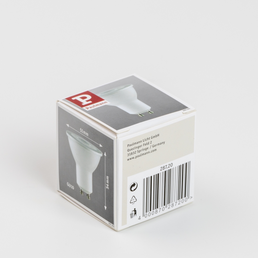 LED Žarnica GU10/6,5W/230V 2700K - Paulmann 28720