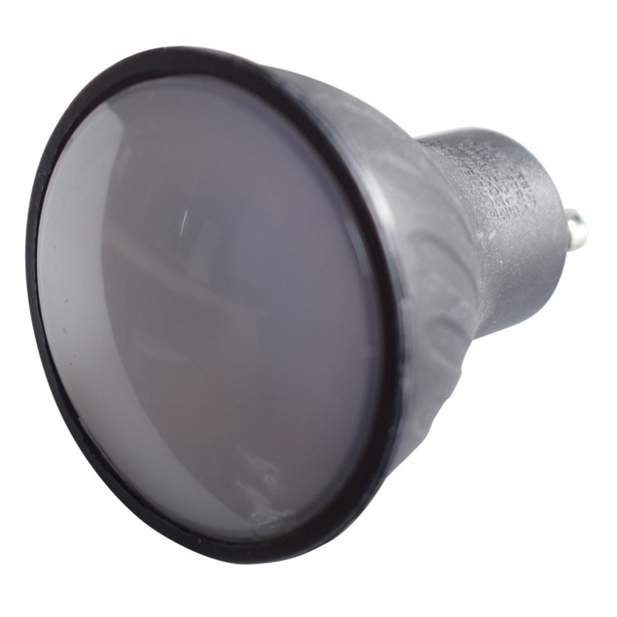 LED Žarnica GU10/6W/230V 3000K črna